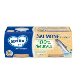 Omogeneizzato Pesce Salmone: Confezione 2x80gr