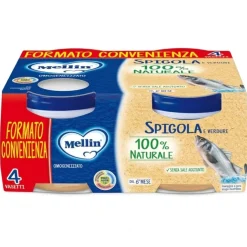 Omogeneizzato Pesce Spigola: Confezione 4x80 gr