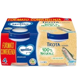 Omogeneizzato Pesce Trota: Confezione 4x80 gr