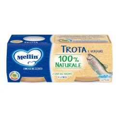 Omogeneizzato Pesce Trota: Confezione 2x80 gr
