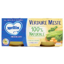 Omogeneizzato Verdure Miste: Confezione 2x80 gr