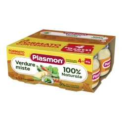 Omogeneizzato Verdure Miste: Confezione 4x80 gr