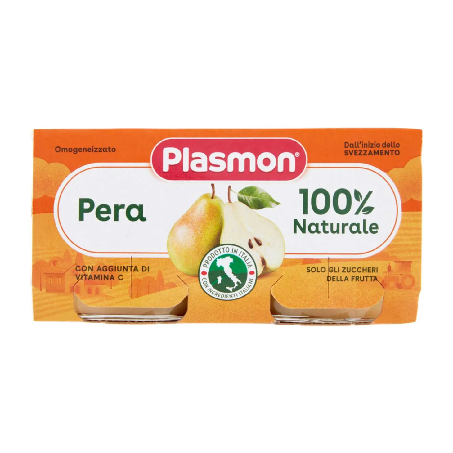 Omogenizzato Frutta Pera: Confezione 2x80 gr