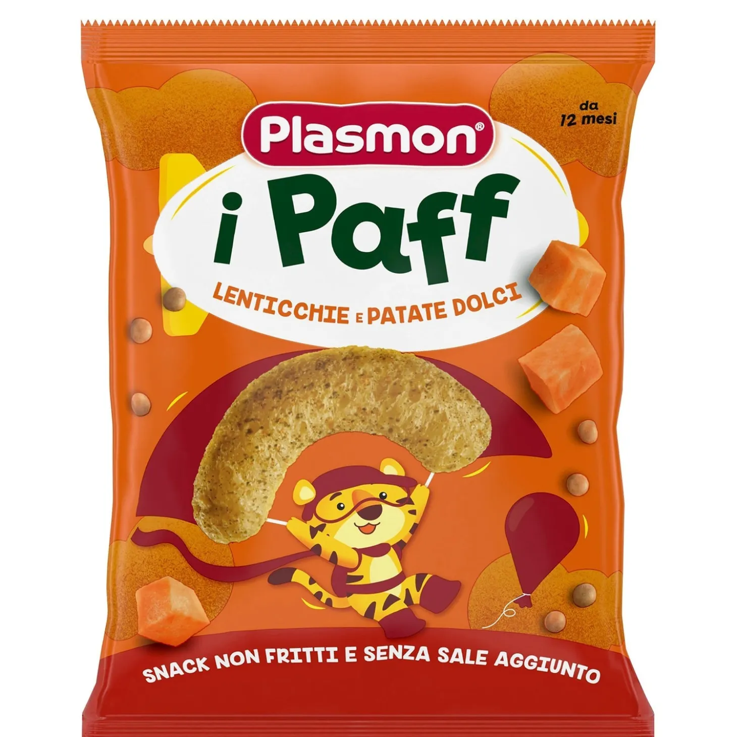 Paff Lenticchie Patate Dolci: Confezione 15 gr