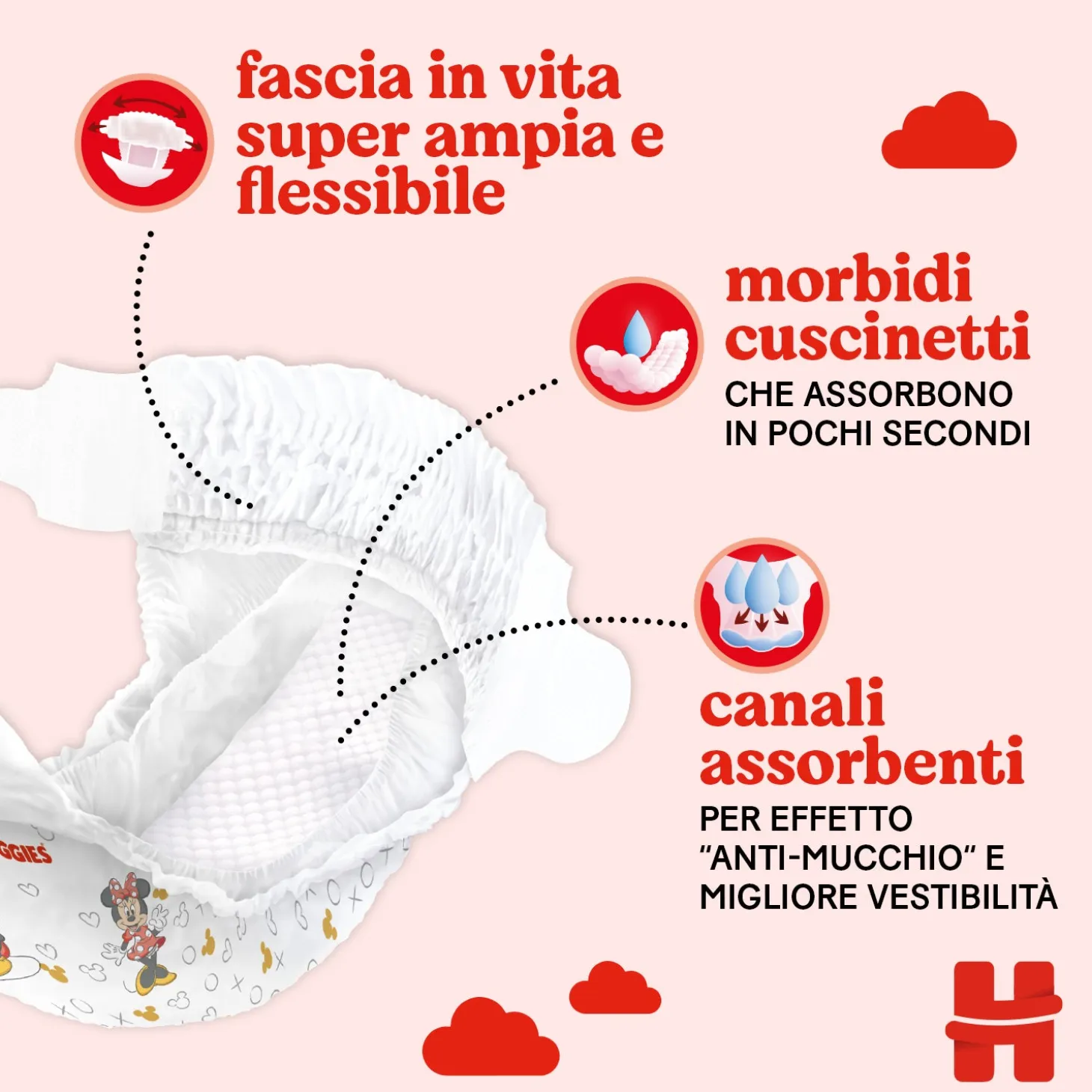 Pannolini Little Movers Gigapack Taglia 3 (168 Pezzi)