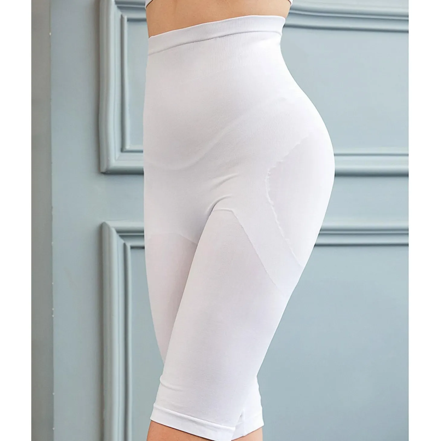 Pantaloncino Contenitivo Post Parto Bianco