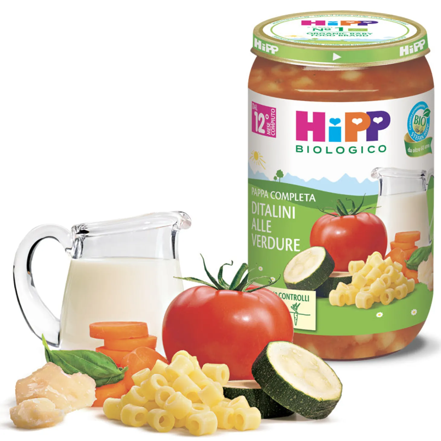 Pappa Pronta Ditalini Alle Verdure: Confezione 250 gr