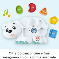 Parlamici Fabietto Orsetto Forme E Colori HRB80