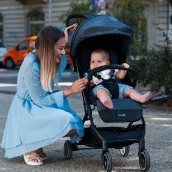 Passeggino Leggero Ed Ultracompatto Maia Grey