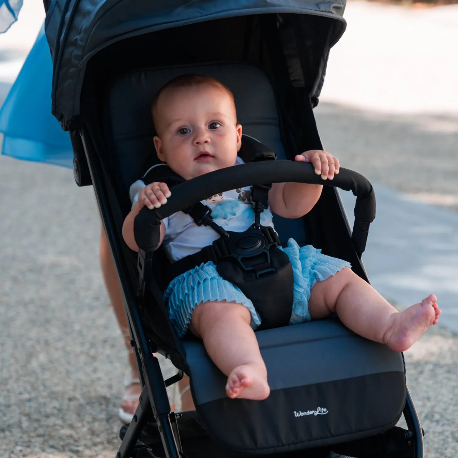 Passeggino Leggero Ed Ultracompatto Maia Grey