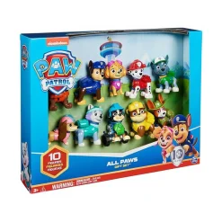 Paw Patrol : Confezione Regalo 10 Personaggi