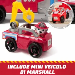 Paw Patrol Fire Rescue Camion Dei Pompieri