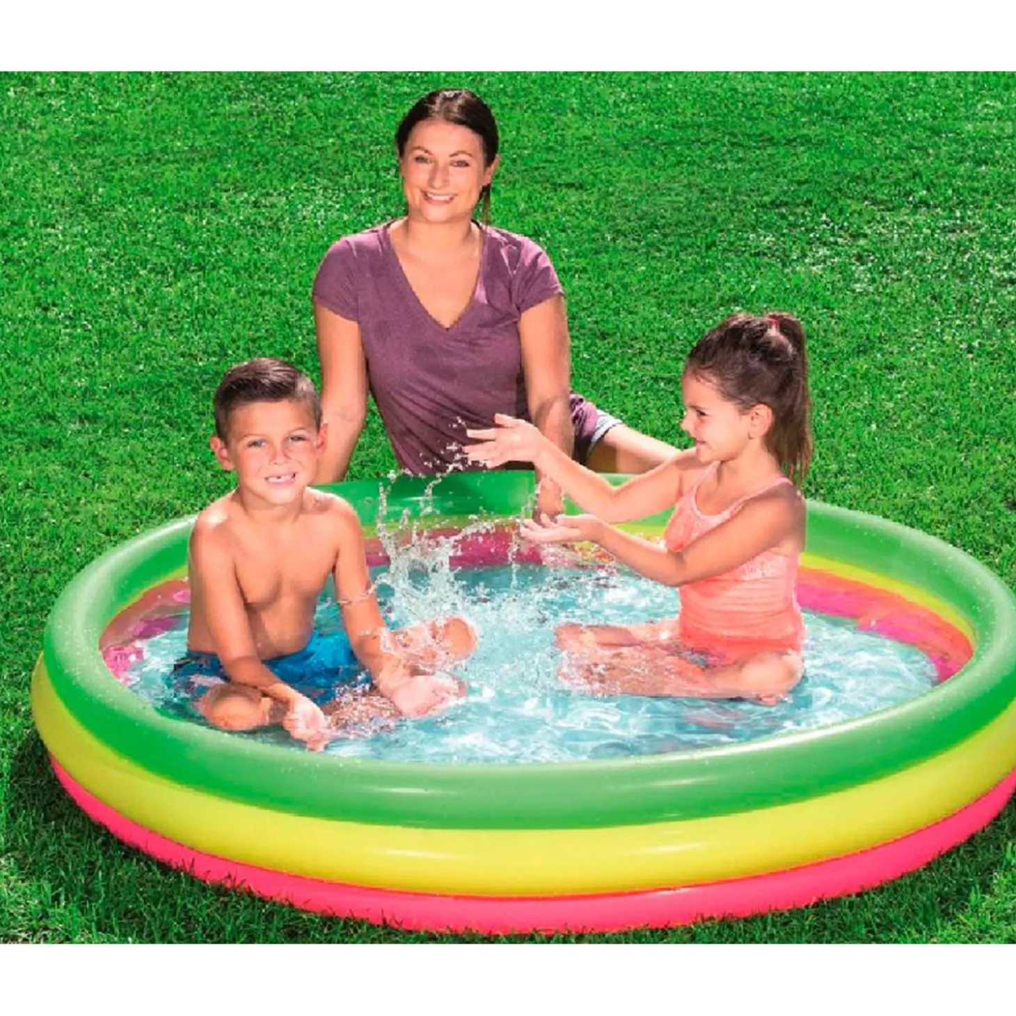 Piscina Gonfiabile Colorata 152 x 30 cm