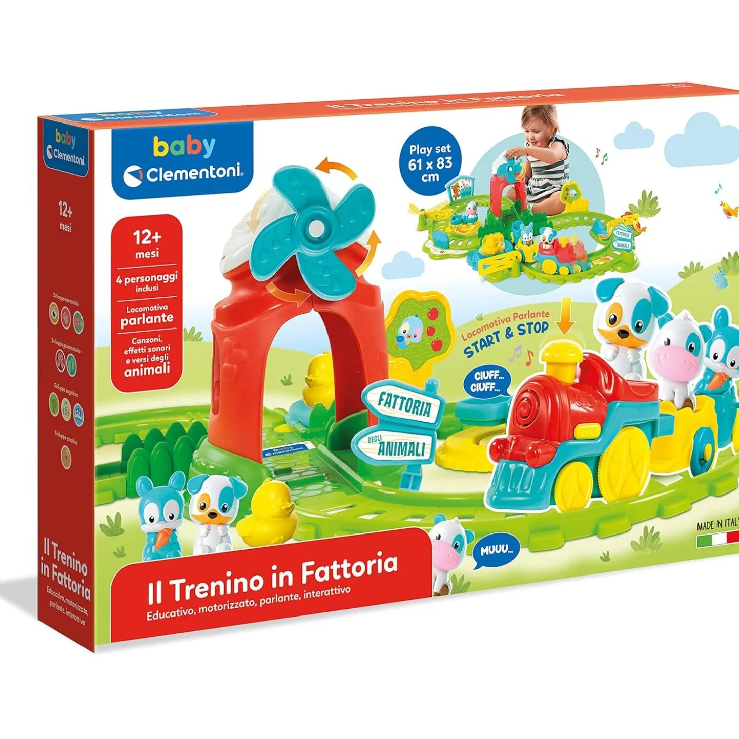 Playset il Trenino in Fattoria interattivo 17756