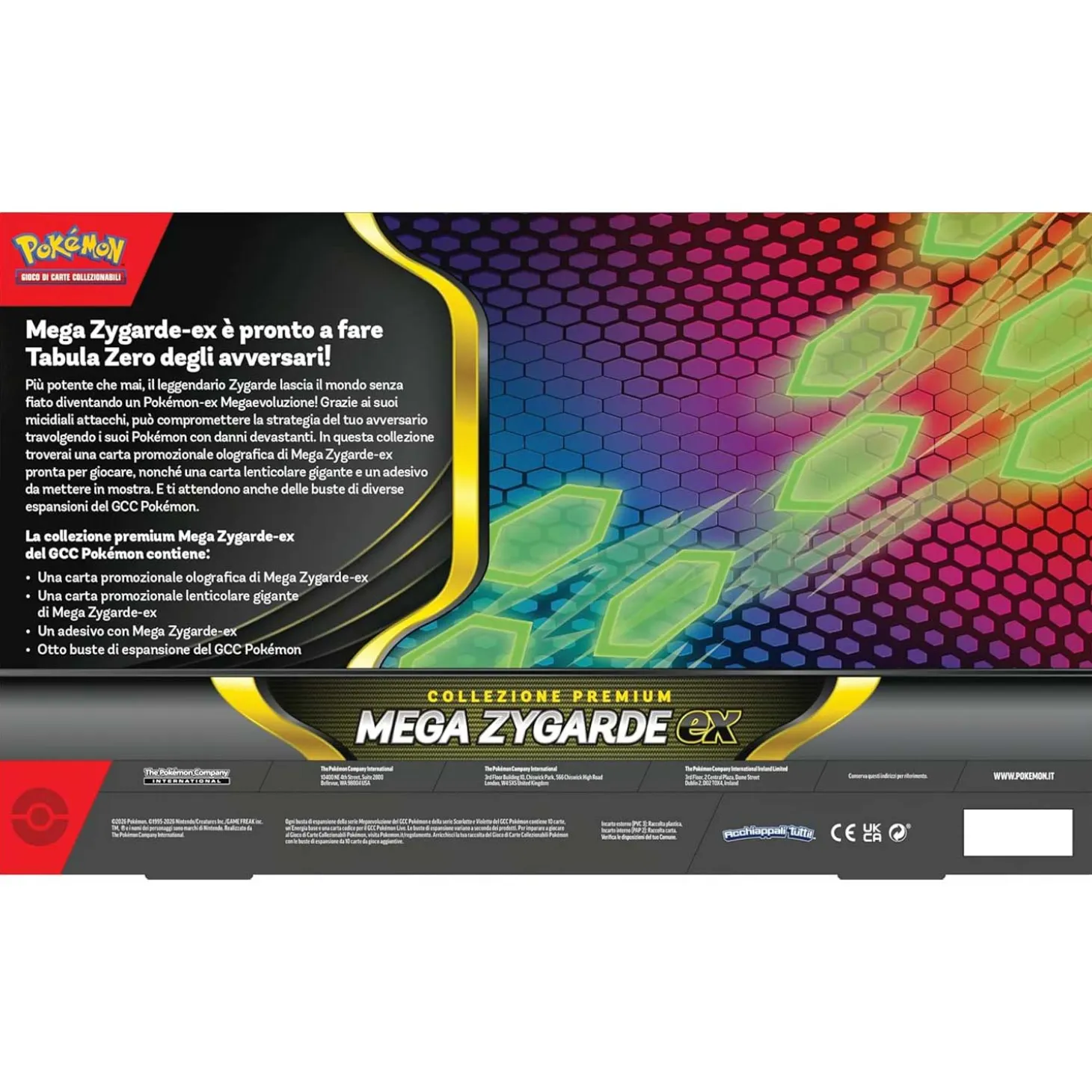 Pokemon Collezione Premium Mega ZygardeEX