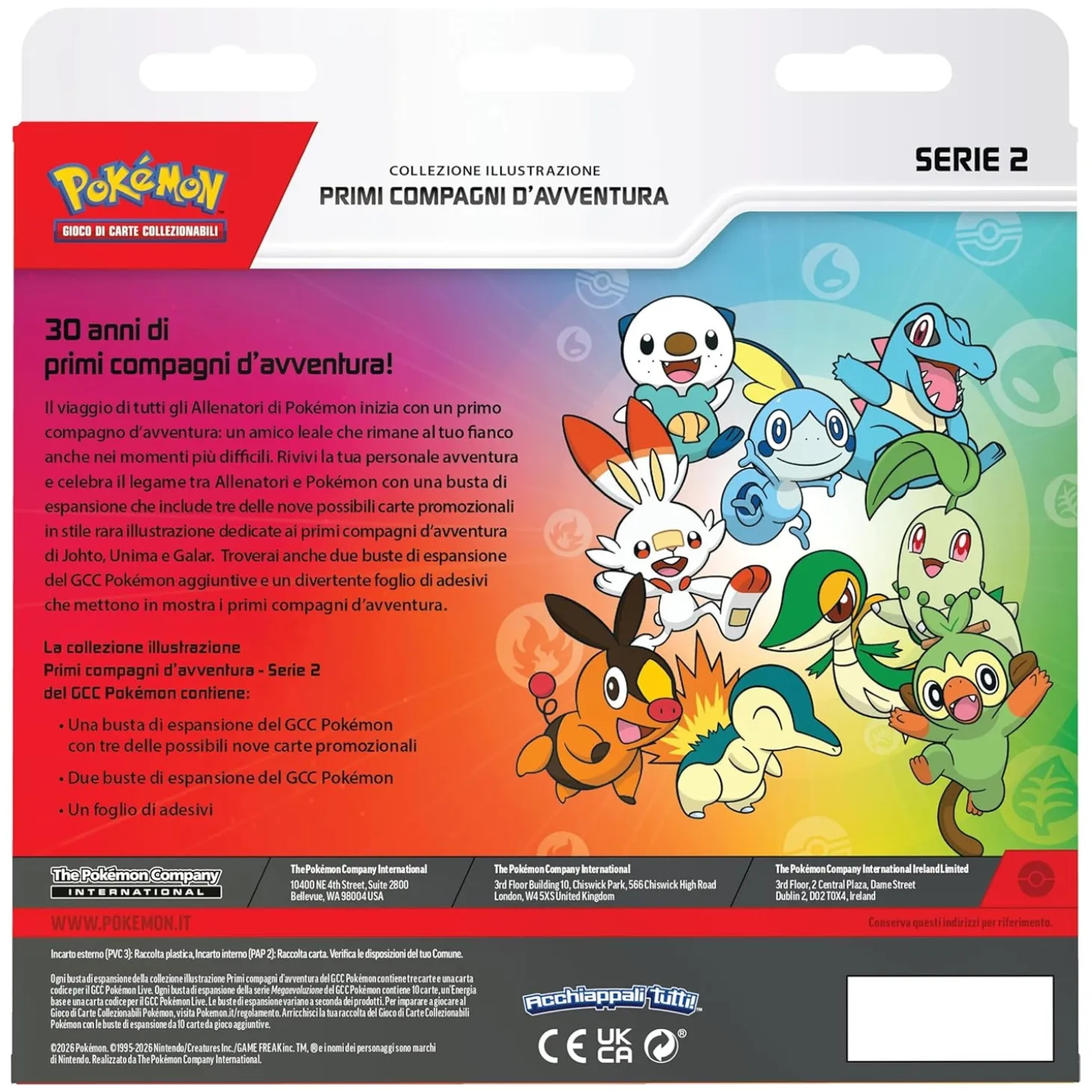Pokemon First Partner Collection Giugno 2026