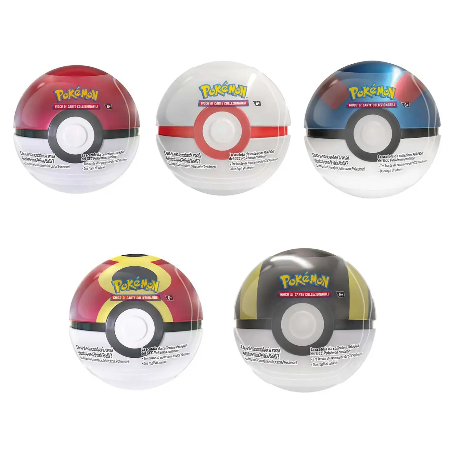Pokemon PokeBall Tin Ottobre 2025