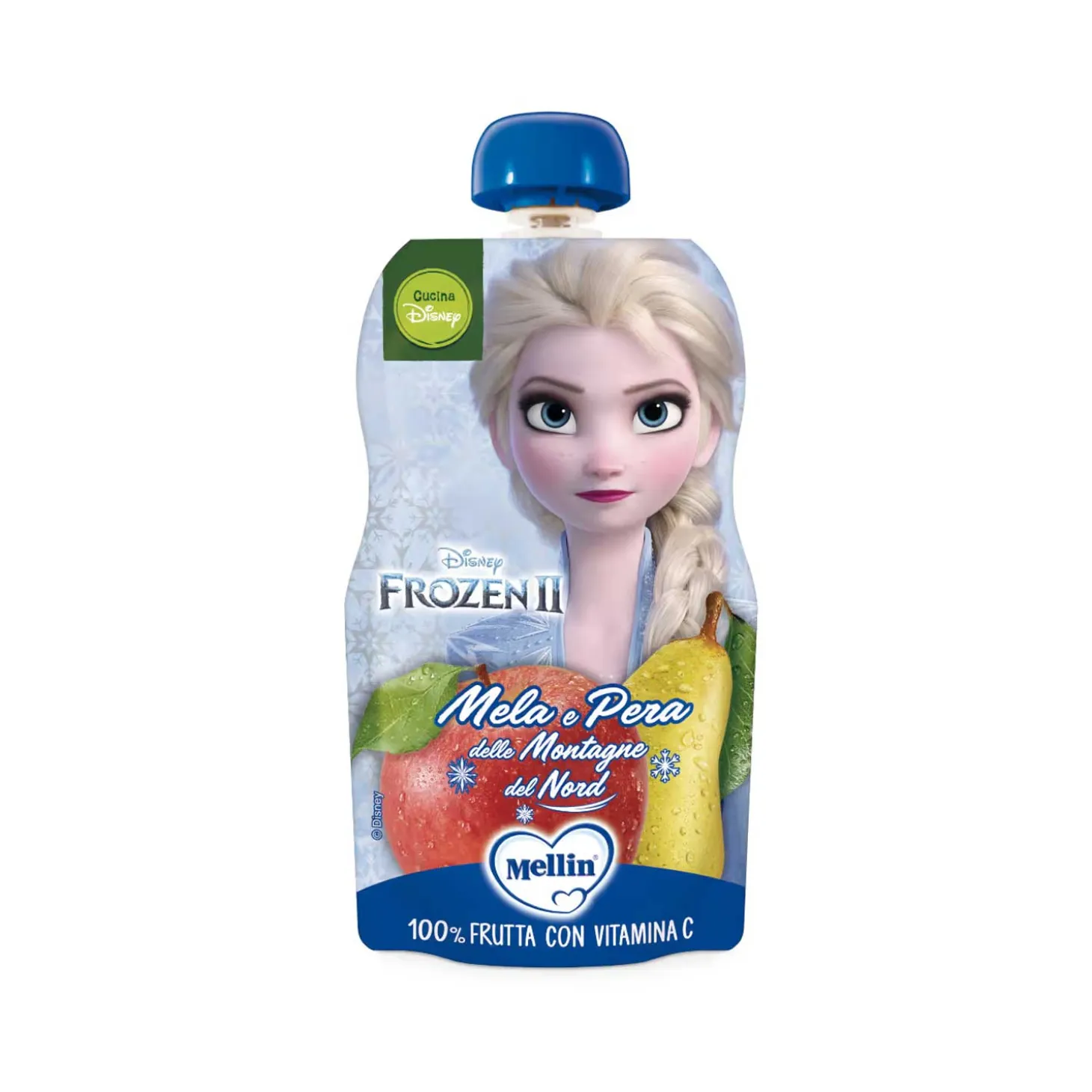 Pouch Disney Frozen Mela Pera: Confezione 110 gr