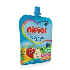 Pouches Frutta Mista: Confezione 85 gr