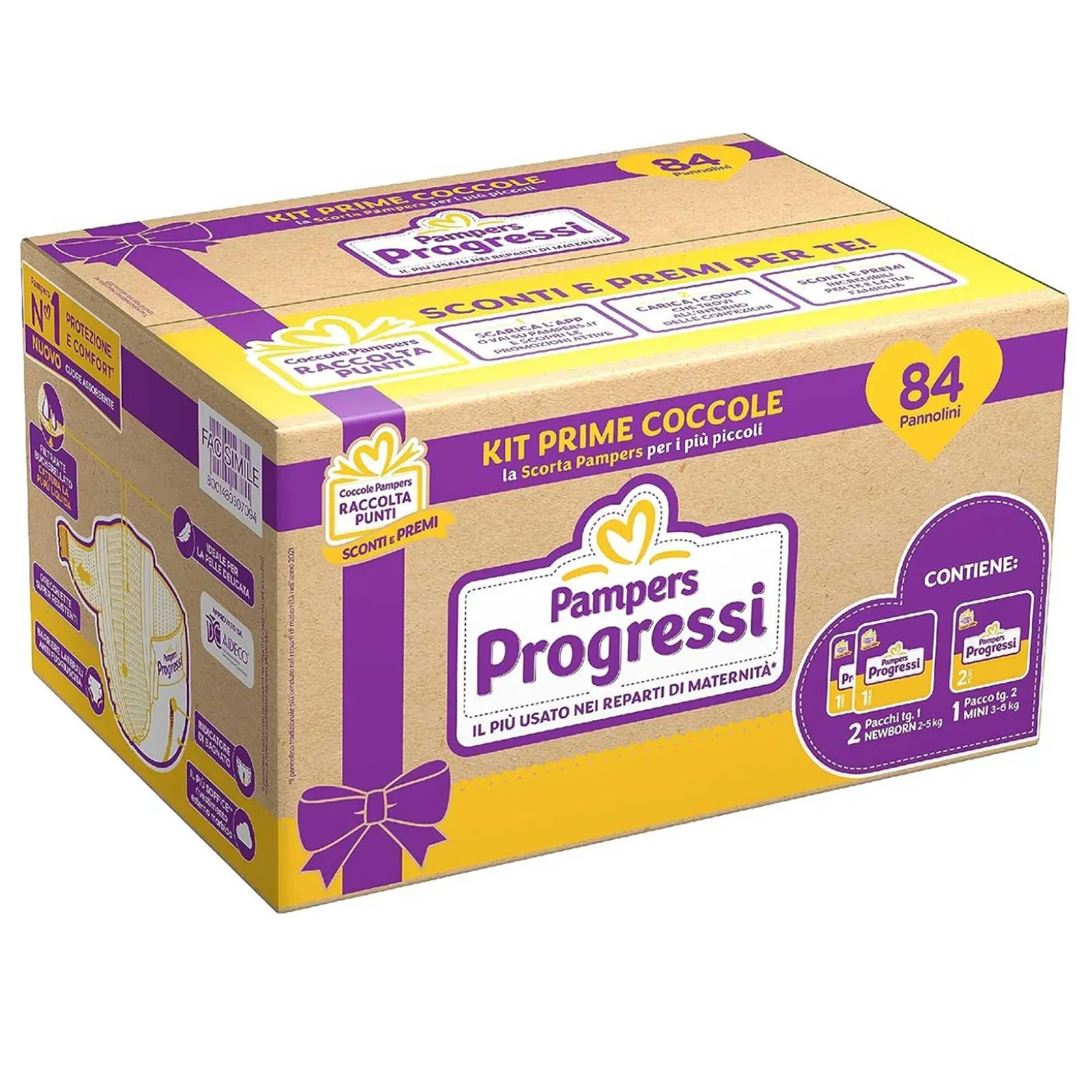 Progressi Kit Prime Coccole 84pz
