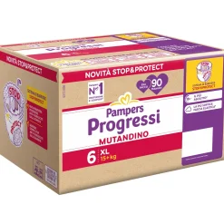 progressi Progressi Mutandini ESA XL Taglia 6 x 90