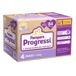 Progressi Quadripack Taglia 4 Maxi 84pz