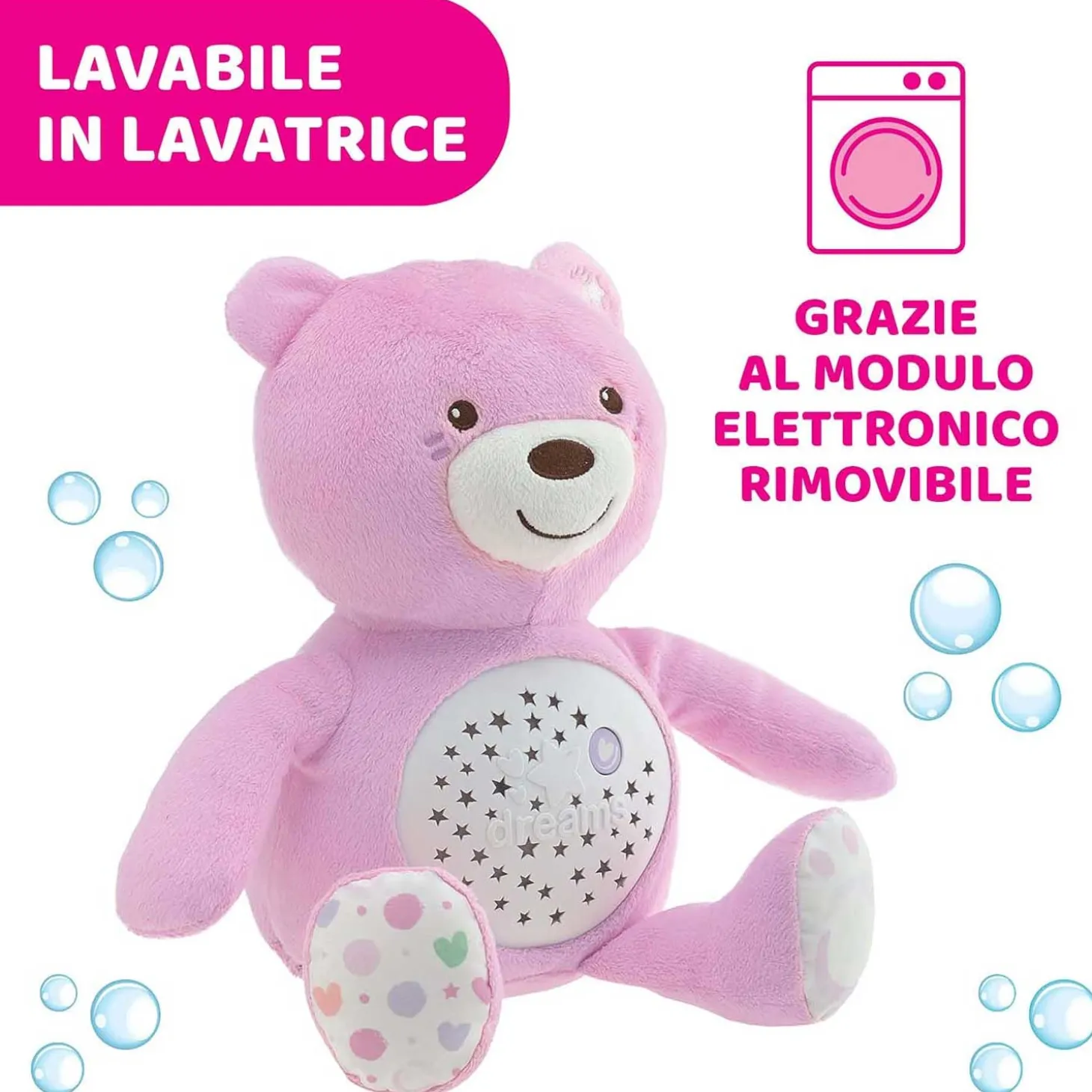 Pupazzo proiettore Baby Bear First Dreams