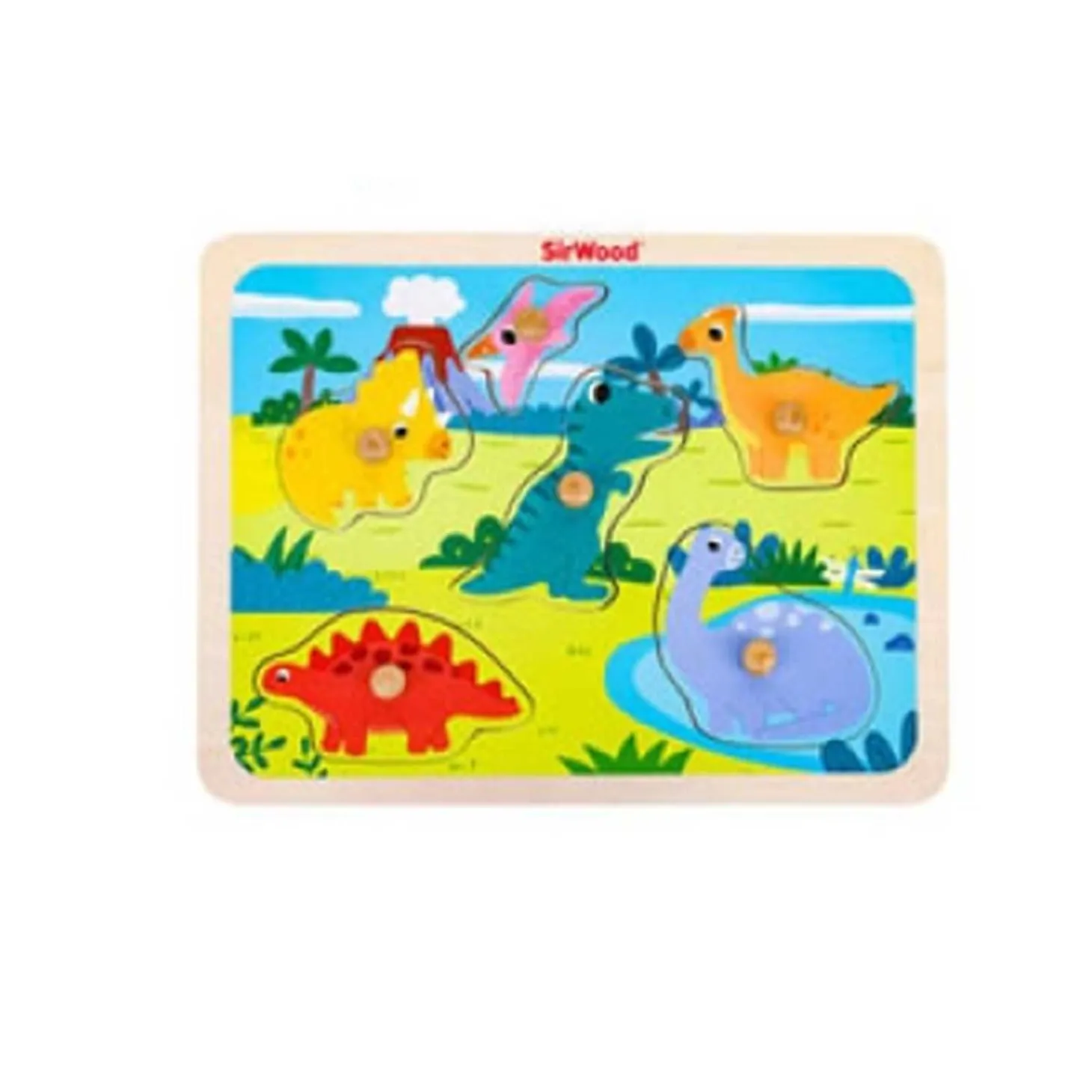 Puzzle Animali In Legno