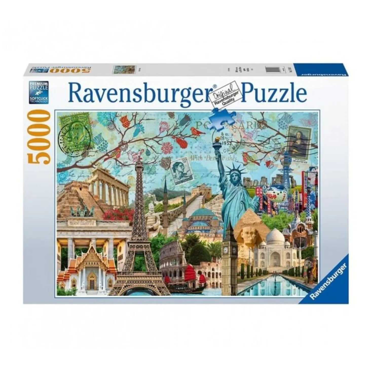 Puzzle Big City Collage 5000 PZ
