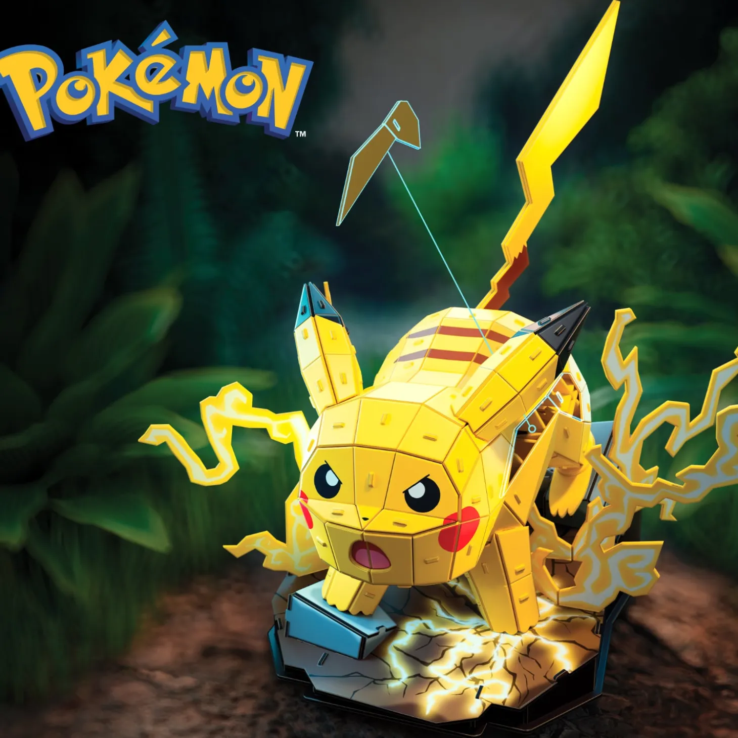 Puzzle 4D Pokemon Pikachu