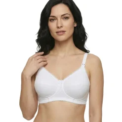 Reggiseno Allattamento Cotone Coppa D Bianco