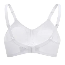 Reggiseno Allattamento Cotone Preformato Coppa C Bianco