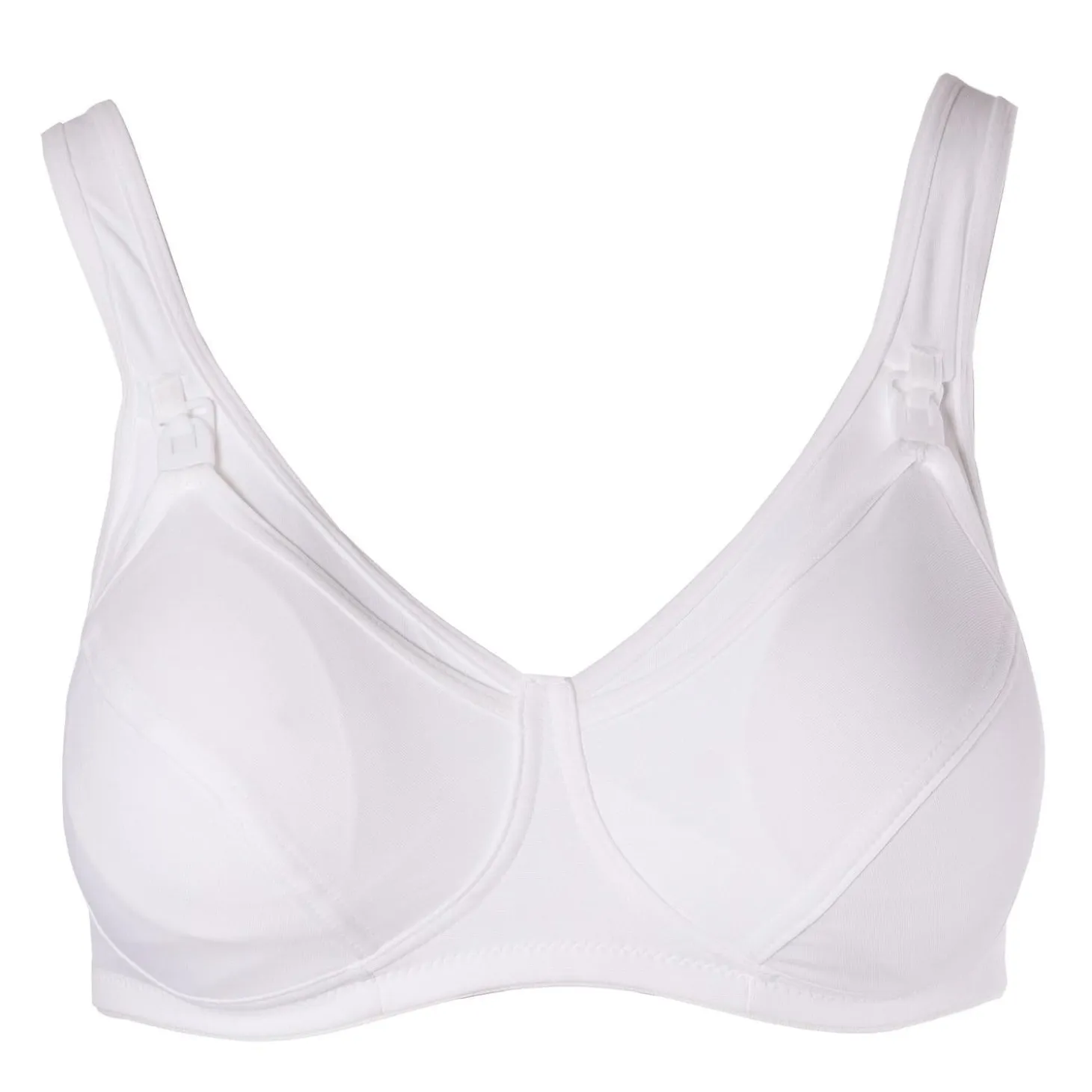 Reggiseno Allattamento Fibra Cava Coppa C Bianco