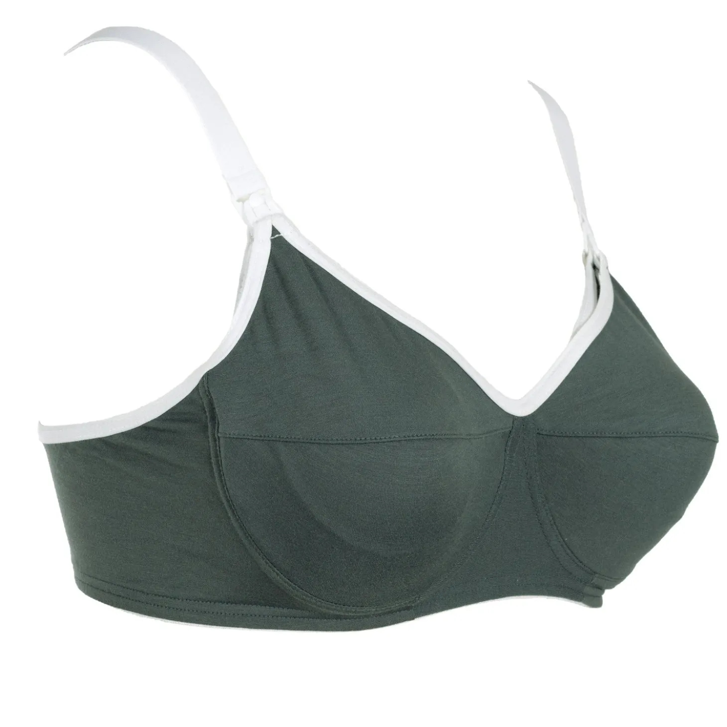 Reggiseno Allattamento Supporto Extra Coppa C Verde Felce