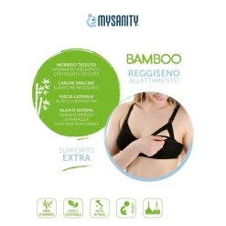 Reggiseno Allattamento Supporto Extra Coppa C Bianco