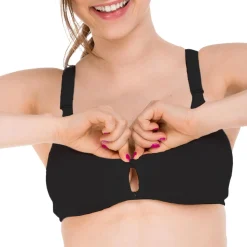 Reggiseno Post Allattamento Coppa C Nero
