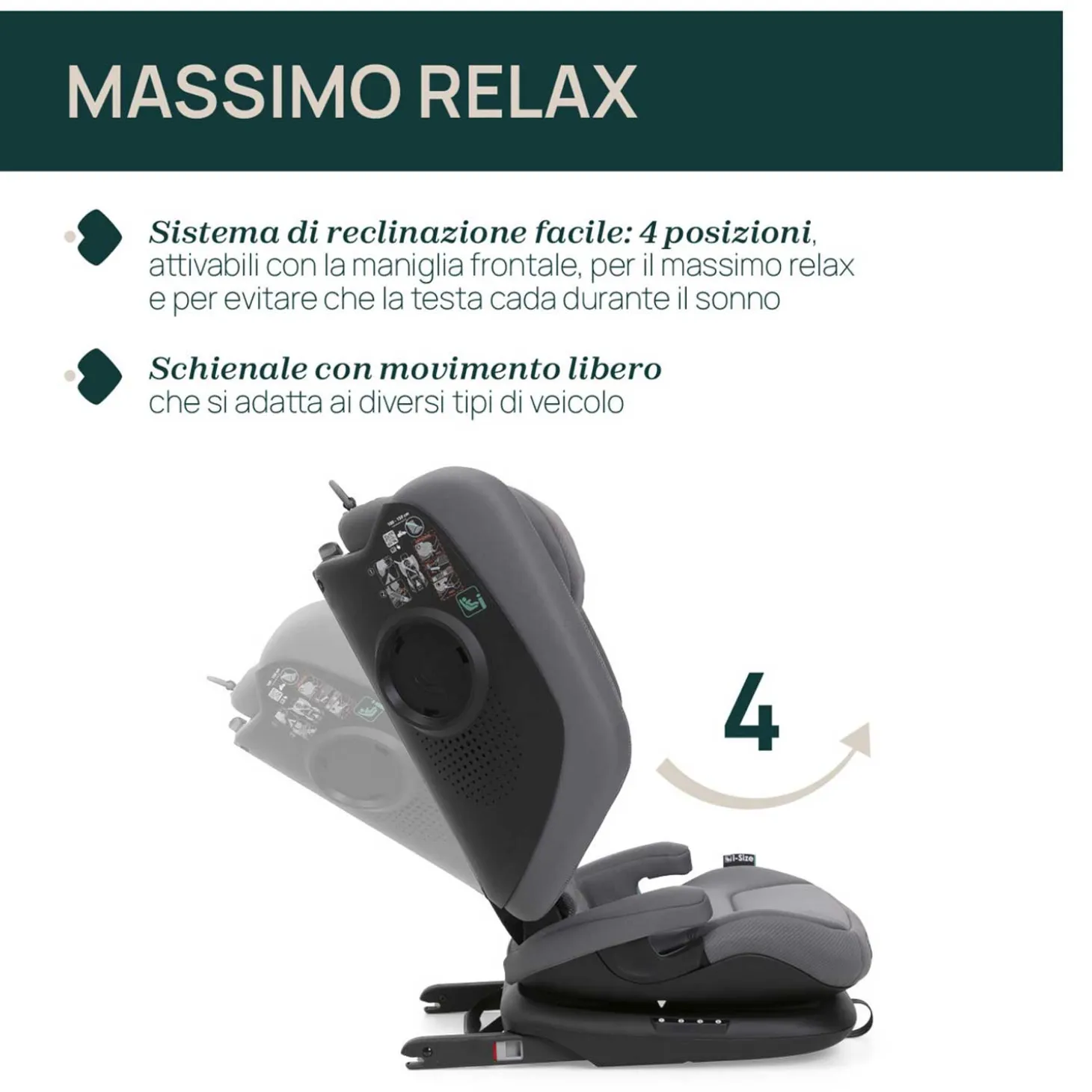 Seggiolino Auto Fold&Go S ISize