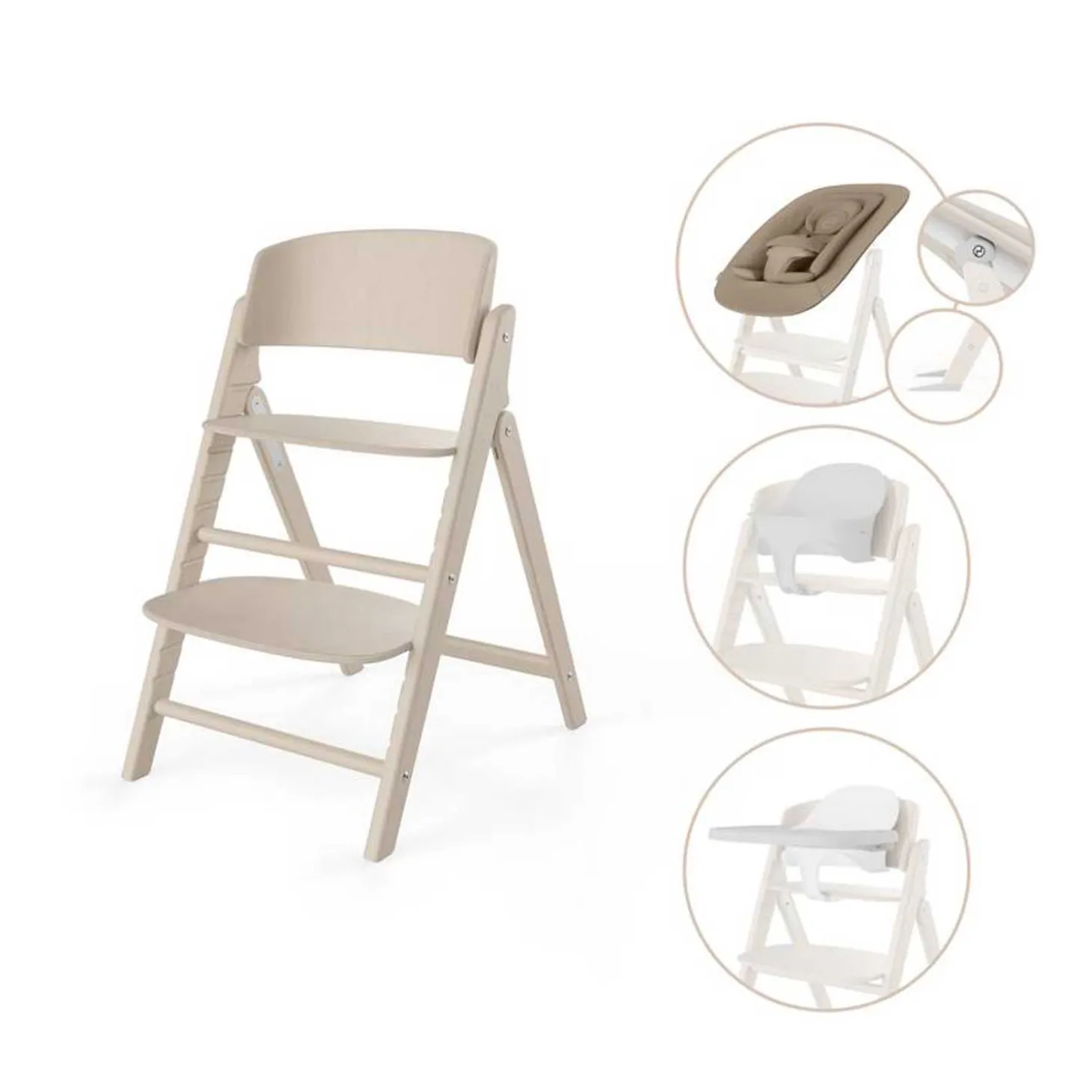 Seggiolone Pappa Click & Fold 4in1