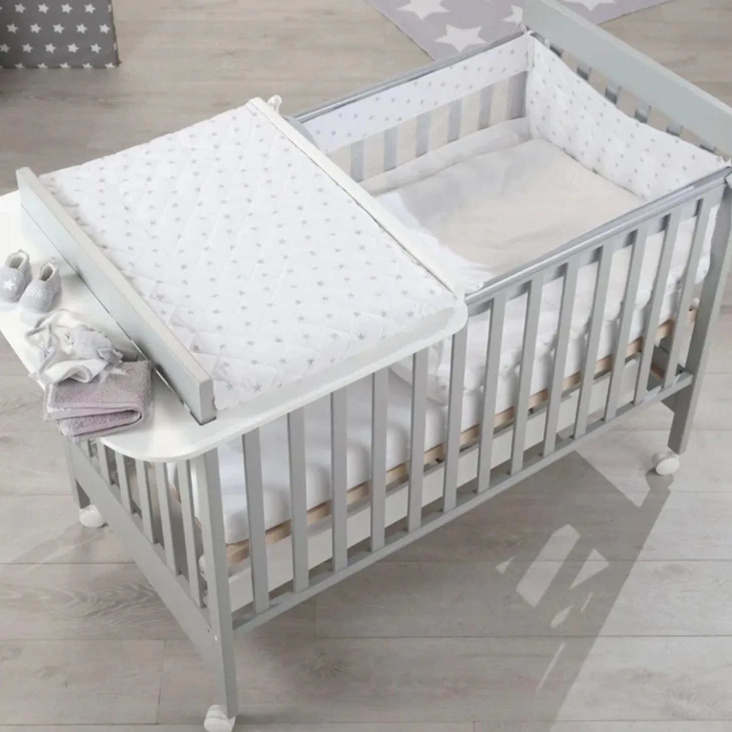 Set 4 pezzi Culla Riduttore per lettino Homi