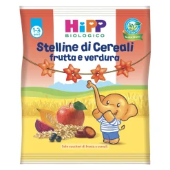 Snack Stelline Cereali Alla Frutta E Alla Verdura: Confezione 30 gr
