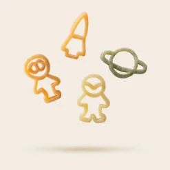 Space Pasta Tricolore Al Pomodoro e Spinaci: Confezione 200 gr