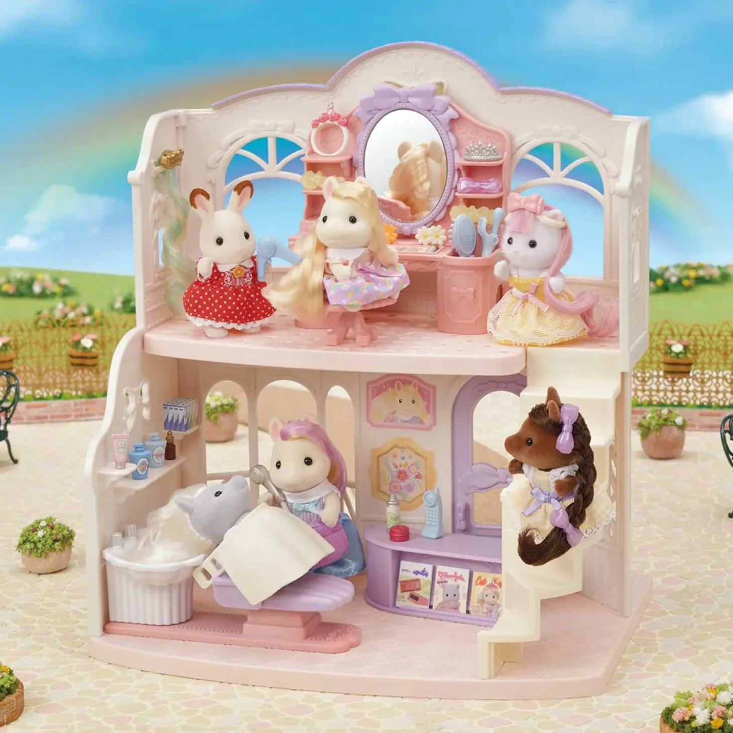 Sylvanian Parrucchiere Dei Pony