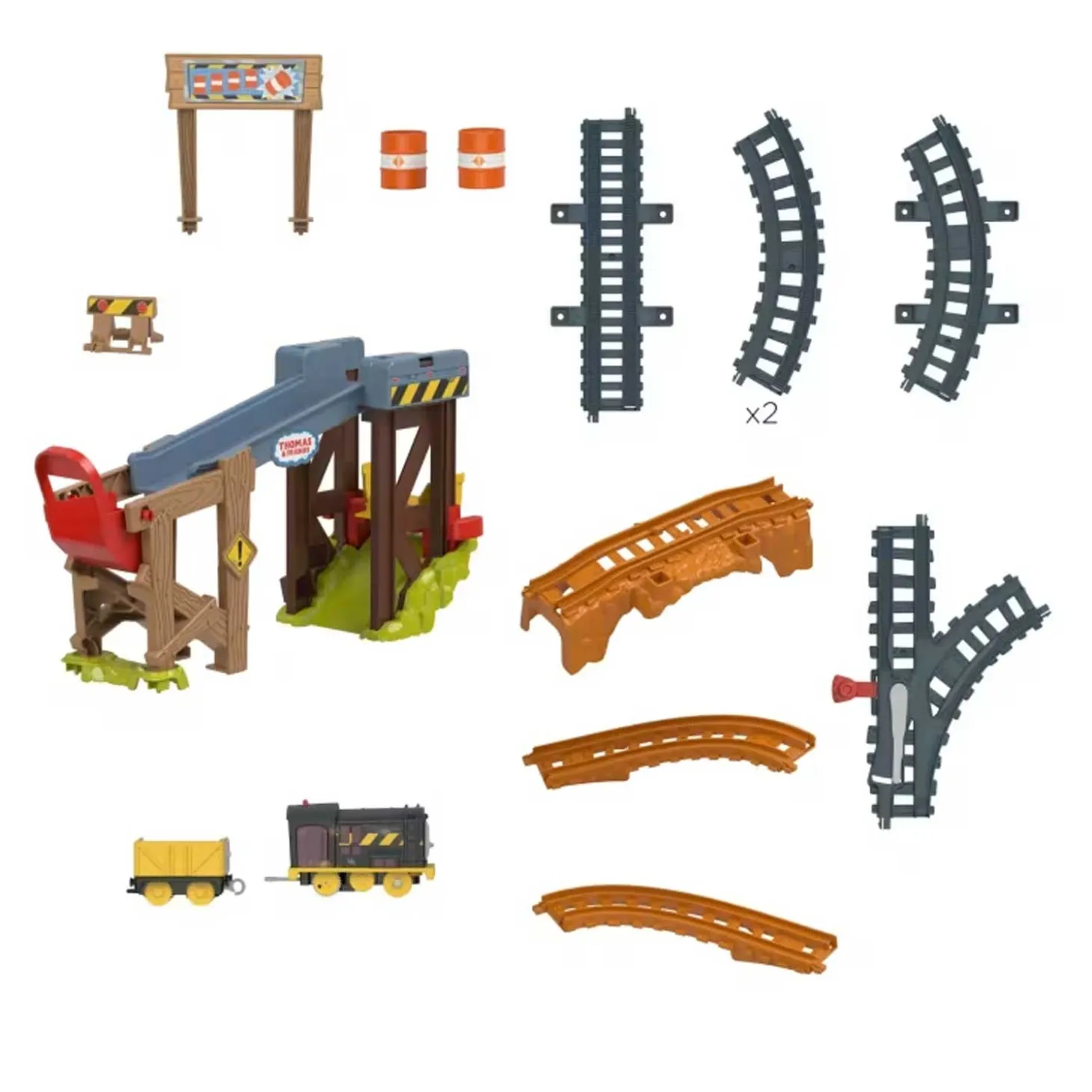 Thomas & Friends Pista Cantiere Di Diesel JBW20