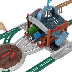 Thomas & Friends Pista Centro Di Consegna Barili JDF26