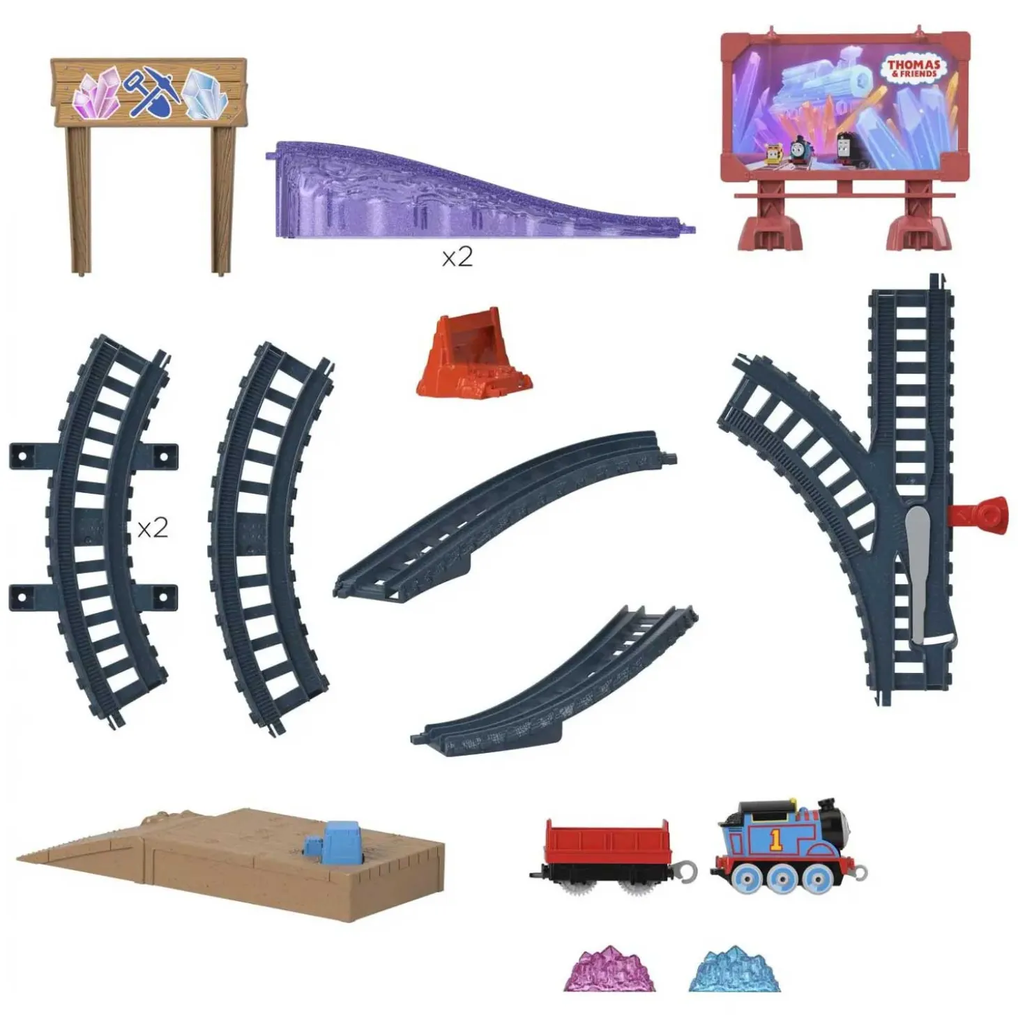 Thomas Playset a Ruota Libera HGY82