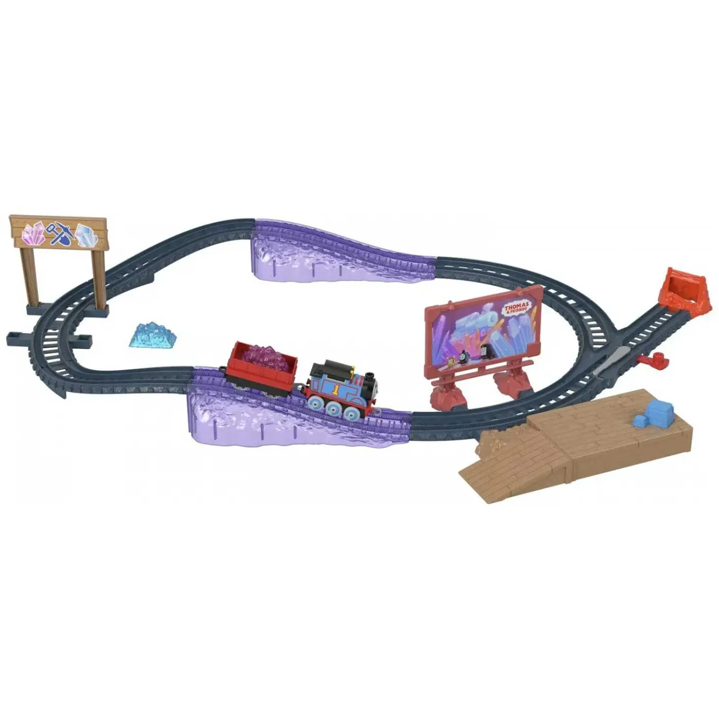 Thomas Playset a Ruota Libera HGY82