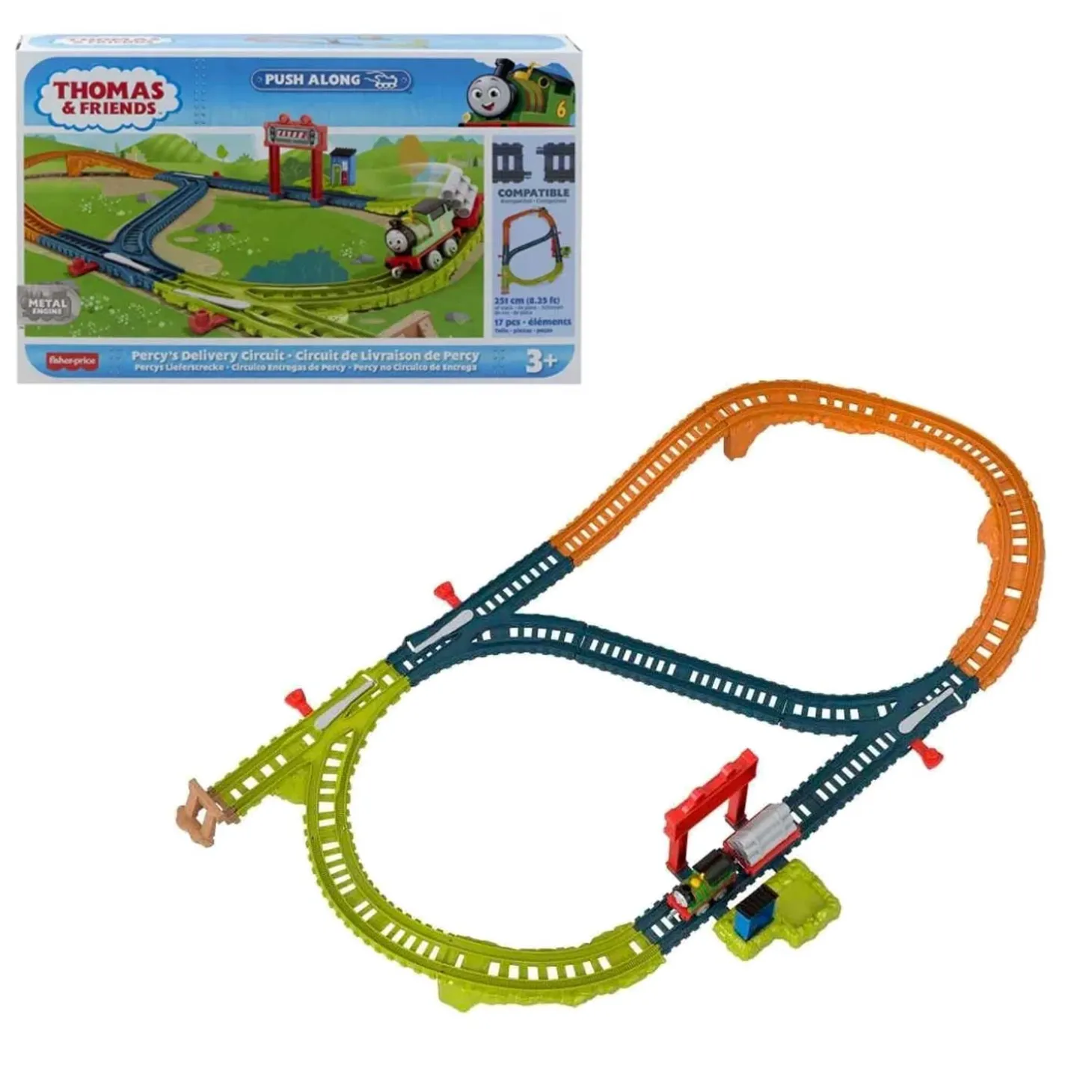 Thomas Playset a Ruota Libera HGY82