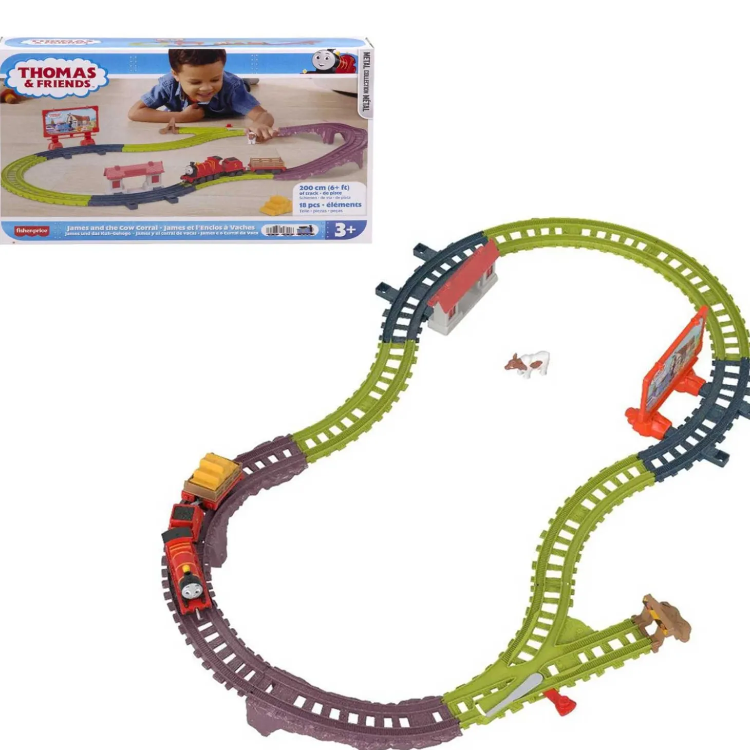 Thomas Playset a Ruota Libera HGY82