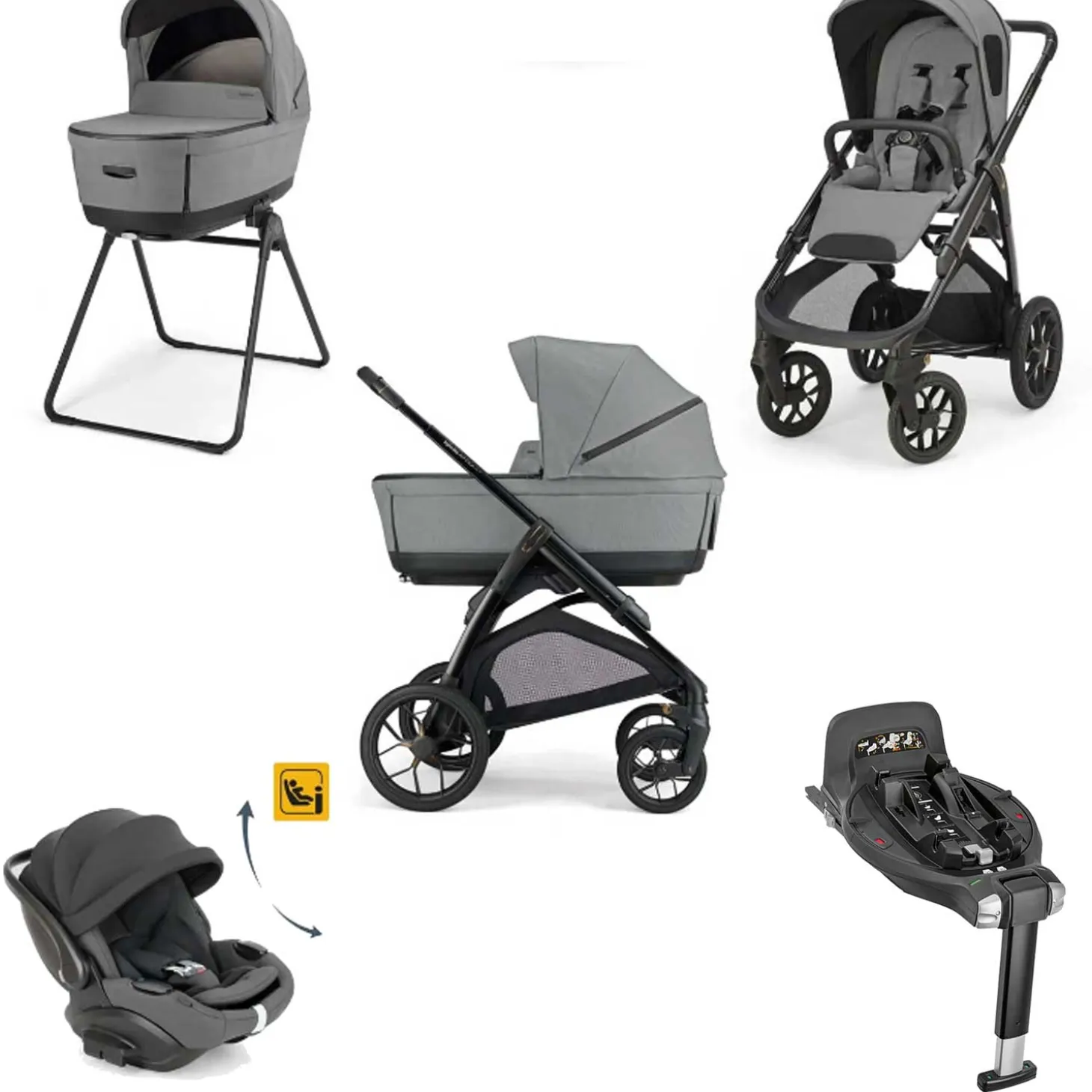 Trio Aptica 2026 Con Darwin Evo Recline Isize + Base Auto Darwin 360