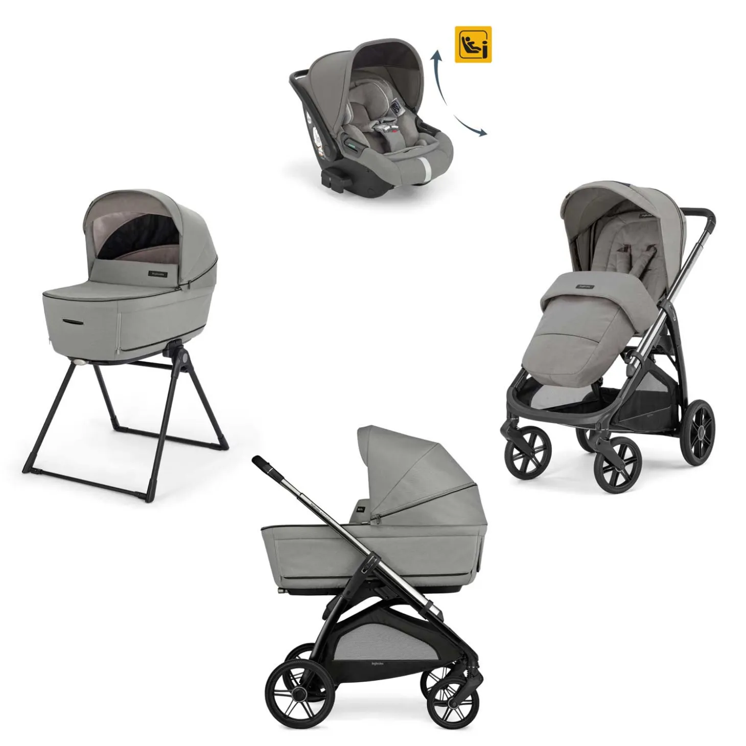 Trio Aptica 2025 Con Seggiolino Auto Darwin Recline